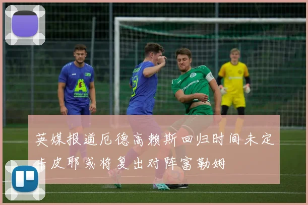 英媒报道厄德高赖斯回归时间未定卡皮耶或将复出对阵富勒姆
